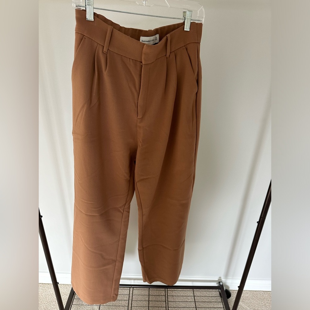 Abercrombie and Fitch Camel Trousers size M